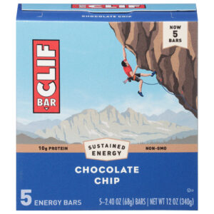 Clif Bar - Enrgy Br Og3 Choc Chip - Cs Of 9-5-2.4 Oz