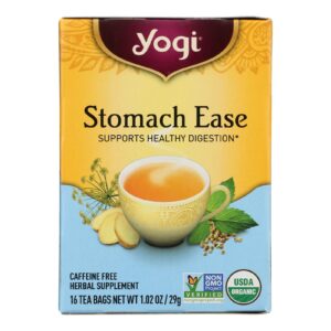 Yogi Tea Stomach Ease - Caffeine Free - 16 Tea Bags