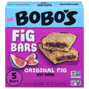 Bobo's Oat Bars - Fig Bar Original - Cs Of 6-5-1.5 Oz