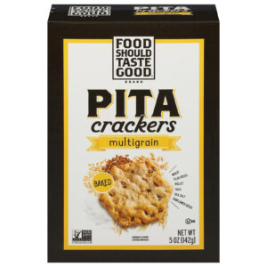 Food Should Taste Good - Crackers Pita Bkd Multgrn - Cs Of 6-5 Oz