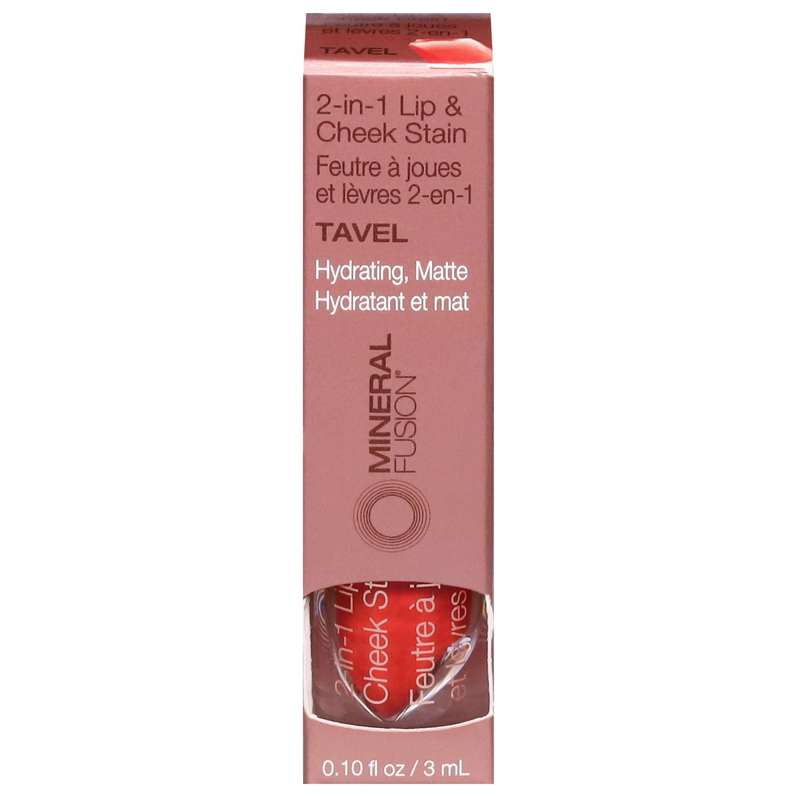 Mineral Fusion - Stain Lip Cheek Tavel - Ea Of 1-.1 Fz