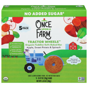 Once Upon A Farm - Bar Og2 Apl Swt Pot Spin - Cs Of 8-3.35 Oz