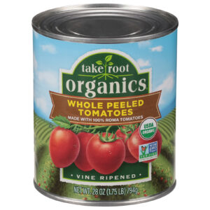 Take Root Organics - Tomatoes Og2 Whole Peeled - Cs Of 6-28 Oz
