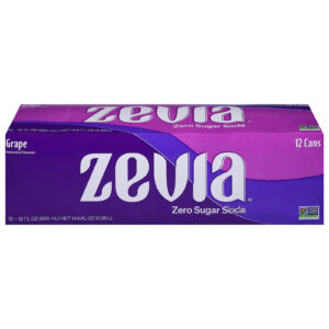 Zevia - Soda Grape - Cs Of 2-12-12 Fz