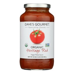 Dave's Gourmet - Pasta Sce Og2 Hertage Red - Cs Of 6-24 Oz