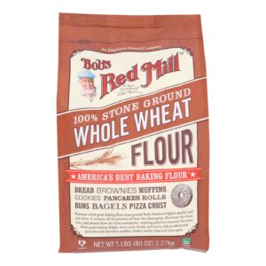 Bob's Red Mill - Flour Whole Wheat - Cs Of 8-5 Lb