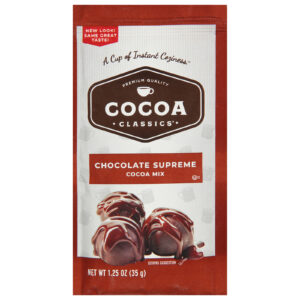 Cocoa Classics - Cocoa Packet Choc Supreme - Cs Of 12-1.25 Oz
