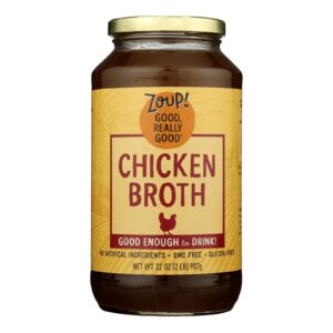 Zoup! Good Really Good - Bone Broth - Chicken - Case Of 6 - 31 Fl Oz.
