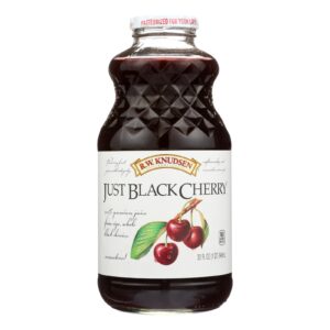 Rw Knudsen Just Black Cherry Juice  - Case Of 6 - 32 Fz