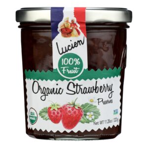 Lucien Georgelin Fruit Spread - Organic - Strawberry - Case Of 6 - 11.28 Oz