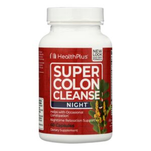 Health Plus - Colon Cleanse Super Night - Ea Of 1-60 Cap