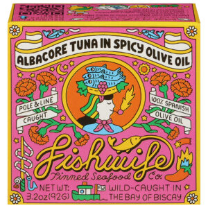 Fishwife - Tuna Albcr Spicy Olv Oil - Cs Of 12-3.2 Oz