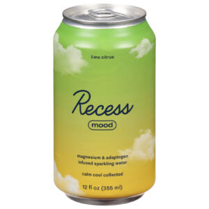Recess - Sprk Wtr Lime Cit Magnsm - Cs Of 12-12 Fz