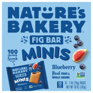 Nature's Bakery - Fig Bar Blueberry Mini - Cs Of 6-10 Oz