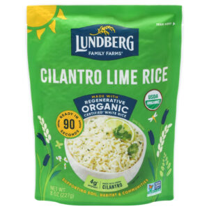 Lundberg Family Farms - Rice Og2 Cilantro Lime - Cs Of 6-8 Oz