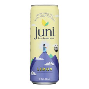 Juni - Sparklng Tea Og2 Lemon - Cs Of 12-12 Fz