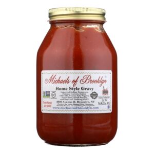 Michaels Of Brooklyn Home Style Gravy  - Case Of 6 - 32 Oz