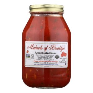 Michaels Of Brooklyn Arrabbiata Sauce  - Case Of 6 - 32 Oz