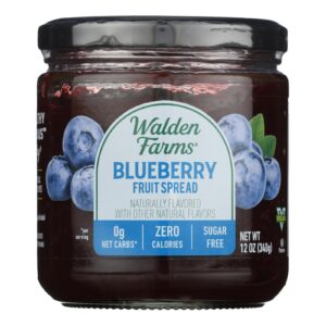Walden Farms Fruit Spread, Blueberry  - Case Of 6 - 12 Oz