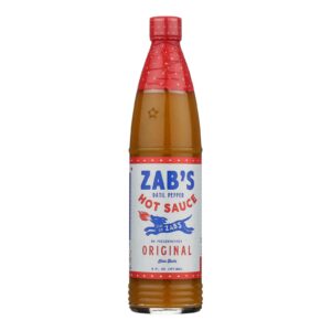 Zab's - Hot Sauce Original - Cs Of 6-6 Fz