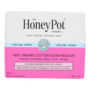 The Honey Pot - Menstraul Pads Reg Herbal - Ea Of 1-20 Ct