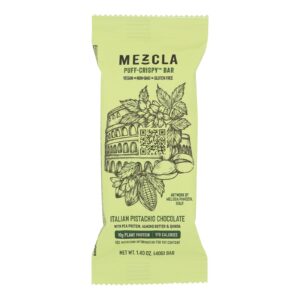 Mezcla - Bar Italian Pistach Choc - Cs Of 12-1.4 Oz