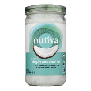 Nutiva Organic Virgin Coconut Oil - Case Of 6 - 23 Oz.