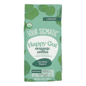 Four Sigmatic - Ground Coff Og2 Happy Gut - Cs Of 8-10 Oz