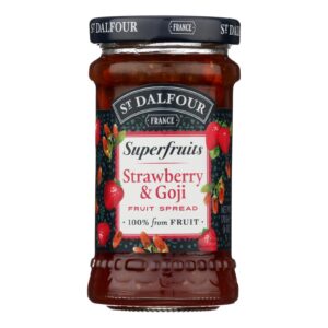 St Dalfour - Fruit Spread Straw Goji - Cs Of 6-6 Oz