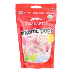 Yummy Earth Organic Fruit Lollipops - 15 Lollipops - 3 Oz