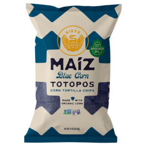 Siete - Tort Chip Og3 Corn Blue - Cs Of 6-7.5 Oz