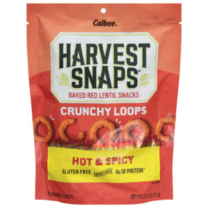 Harvest Snaps - Crunchy Loops Spicy - Cs Of 12-2.5 Oz