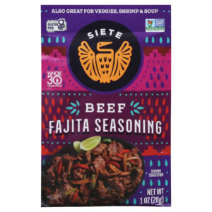 Siete - Seasoning Beef Fajita - Cs Of 12-1 Oz