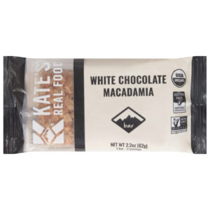 Kate's Real Food - Bar Og2 Wht Choc Macadma - Cs Of 12-2.2 Oz