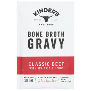 Kinder's - Gravy Mix Beef Bone Broth - Cs Of 15-.88 Oz