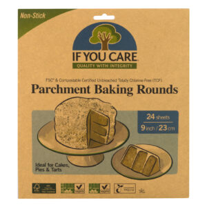 If You Care - Prchmnt Bkng Round Unblch - Cs Of 20-24 Ct