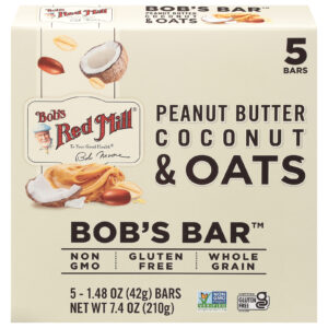Bob's Red Mill - Bars Pbtr Coconut Oats - Cs Of 6-7.4 Oz