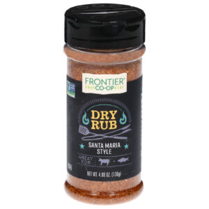 Frontier Natural Products Coop - Rub Dry Santa Maria Style - Ea Of 1-4.8 Oz