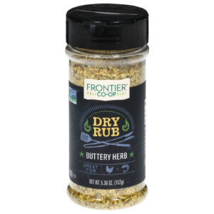 Frontier Natural Products Coop - Rub Dry Buttery Herb - Ea Of 1-5.36 Oz