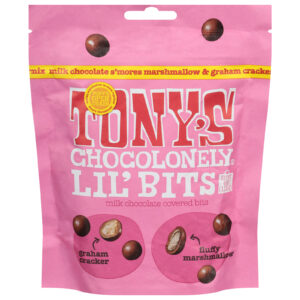 Tony's Chocolonely - Lil Bits Mlk Choc Smores - Cs Of 8-4 Oz