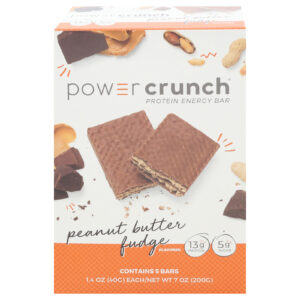 Power Crunch - Prtn Br Pb Fudge 5 Ct - Cs Of 6-5-1.4 Oz