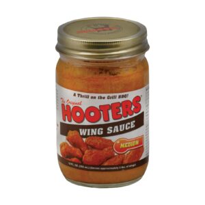 Hooters Medium Wing Sauce - Case Of 6 - 12 Oz