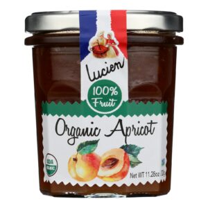 Lucien Georgelin Fruit Spread - Organic - Apricot - Case Of 6 - 11.28 Oz