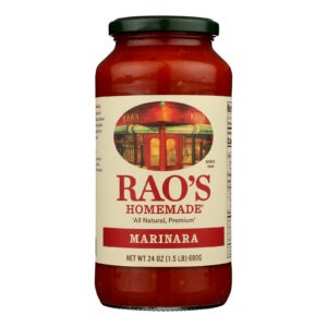 Rao's Specialty Food Homemade Sauce - Marinara - Case Of 12 - 24 Oz.