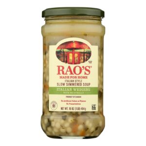 Rao's Specialty Food - Soup Italian Wedding - Case Of 6 - 16 Oz