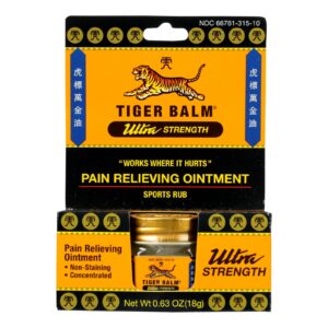 Tiger Balm Ultra Strength Pain Relieving Ointment - 0.63 Oz