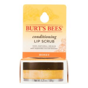 Burt's Bees Conditioning Lip Scrub With Honey - Case Of 4 - .25 Oz