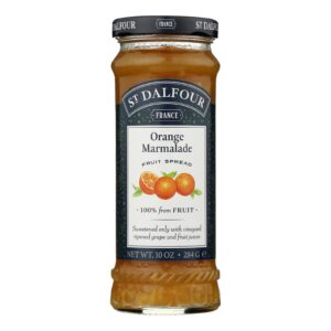 St Dalfour Fruit Spread - Deluxe - 100 Percent Fruit - Orange Marmalade - 10 Oz - Case Of 6