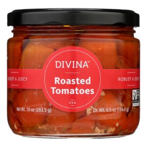 Divina - Tomatoes - Roasted Red - Oil And Herbs - 10 Oz - Case Of 6