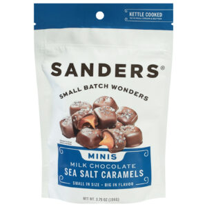 Sanders - Mlk Choc Ssalt Crml Bite - Cs Of 12-3.75 Oz